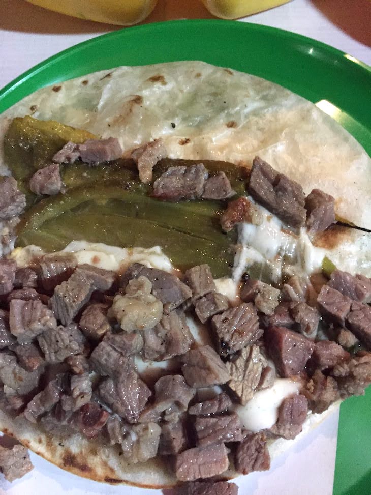 Comer en La Paz México escribodeviajes Taquería El Paisa