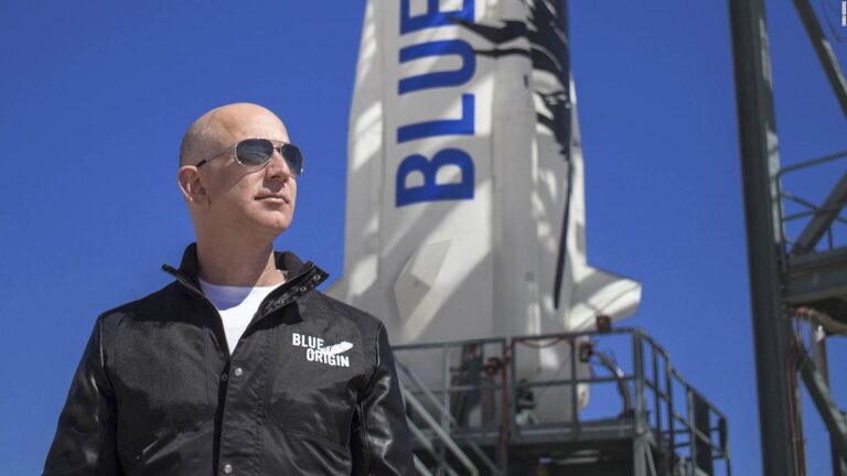 viaje de jeff bezos al espacio escribodeviajes