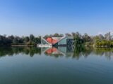 lago algo restaurante escribo de viajes