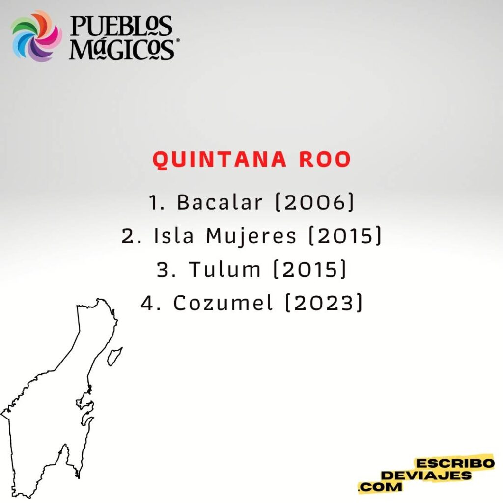 22 Quintana Roo Pueblos Magicos 2023 escribo de viajes