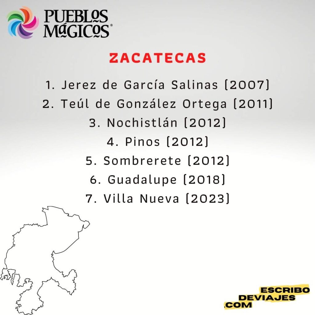 31 Zacatecas Pueblos Magicos 2023 escribo de viajes