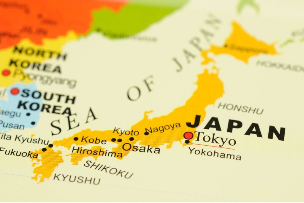 japon mapa escribo de viajes